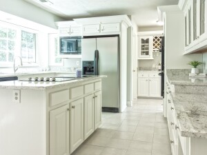 Kitchen in a house that saved money with a cash out refinance